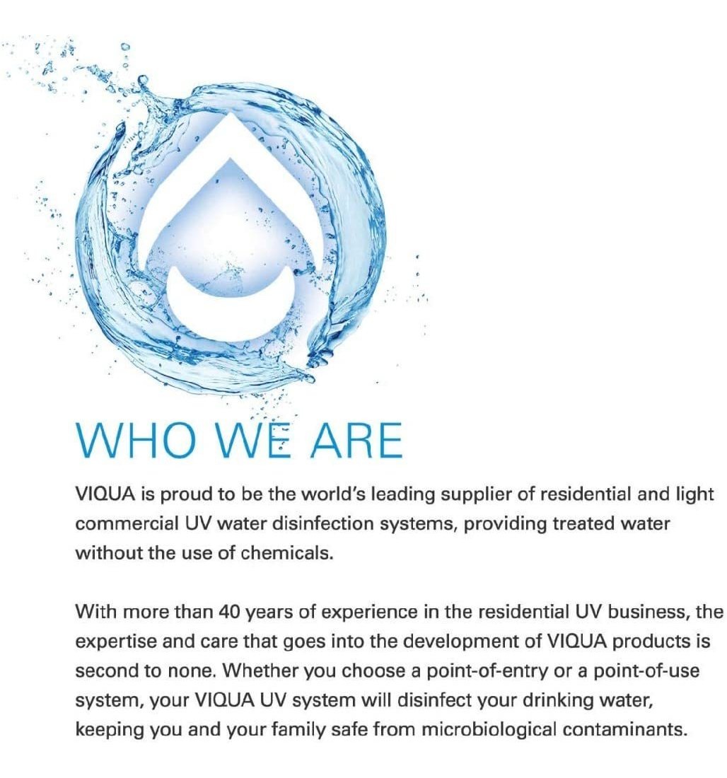 Viqua Lámpara Ultravioleta Del Sistema De La Desinfección De