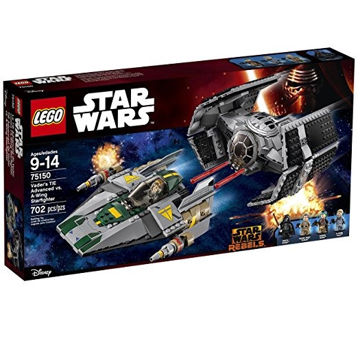 Tie Lego Star Wars De Vader Avanzada Vs A-wing Starfighter 7