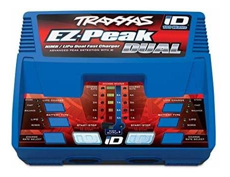Traxxas Ez-2972 Plus Pico De 100 Vatios Nimh Cargador Dual /