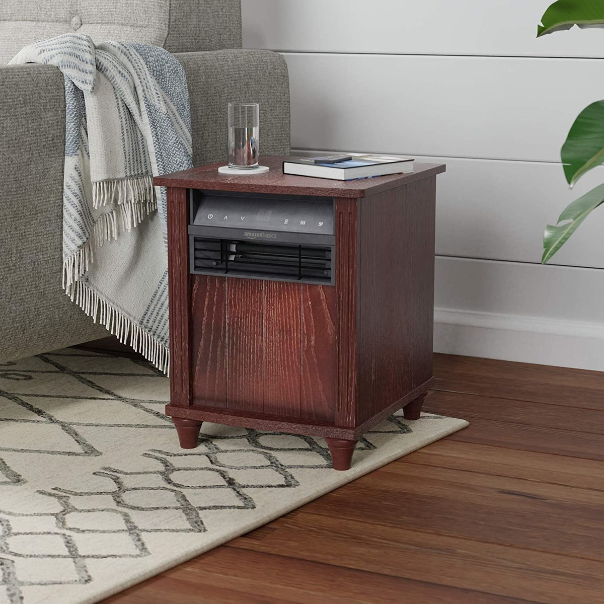 Amazon Basics Calentador De Espacio Estilo Gabinete, Acabado