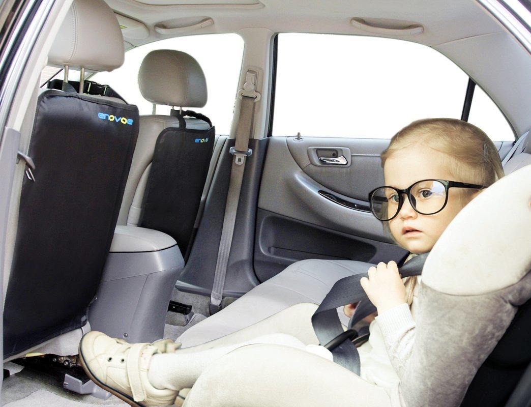 Enovoe Kick Mats 2 Pack Asiento Superiores De La Calidad