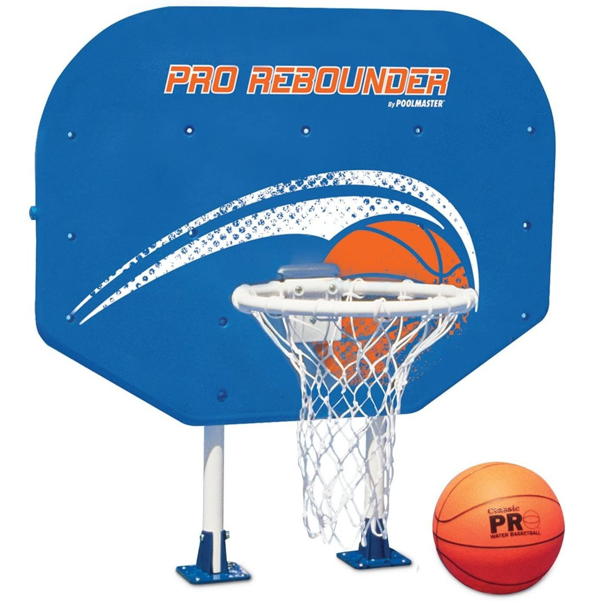 Poolmaster 72784 Pro Rebounder Juego De Baloncesto Con Sop
