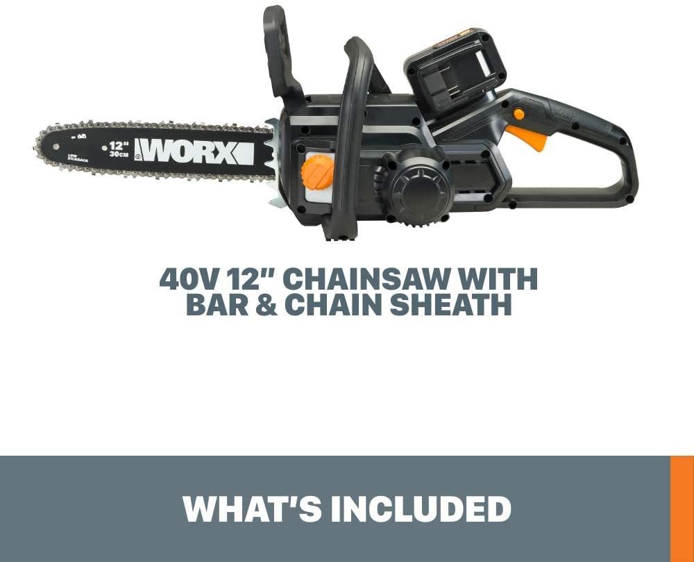 Worx Wg381.9 12 Inalámbrico Power Share 40v Sierra De Caden