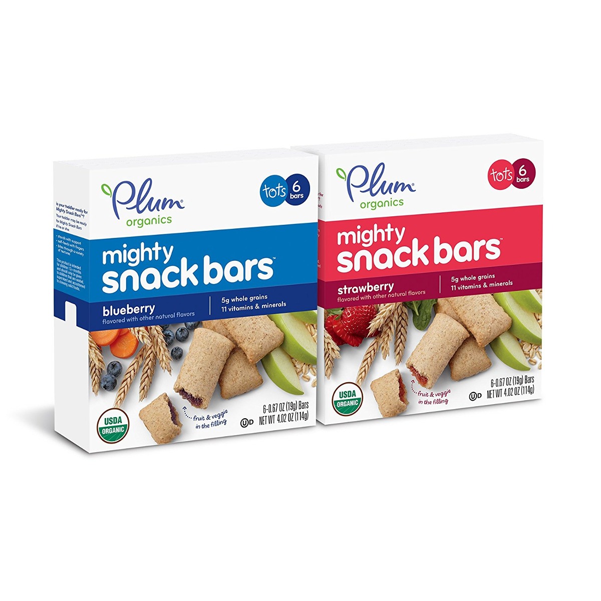 Ciruela Organics Mighty Snack Bars, Snack-niño Orgánica, Ará