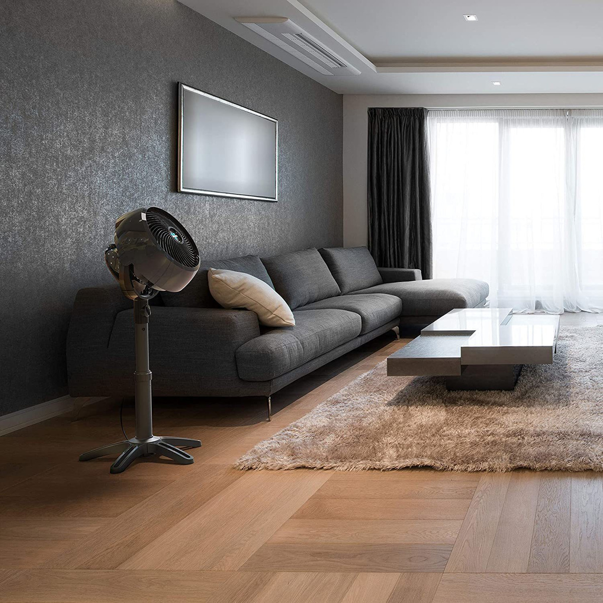 Vornado 7803 - Ventilador Grande De Pedestal Que Hace Circul