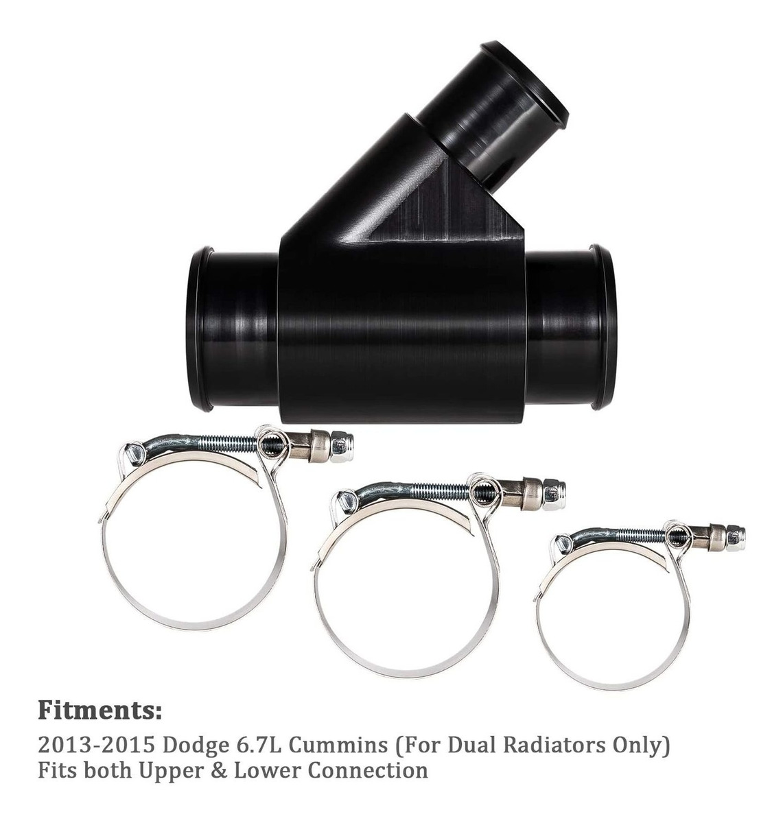 Yoursme Sin Soldadura Dual Refrigerante Del Radiador Y-pipe