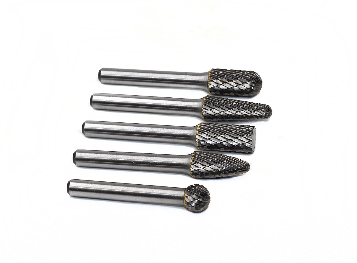 Yufu-5 Piezas De Doble Corte De Carburo Sólido Rotary Burr G