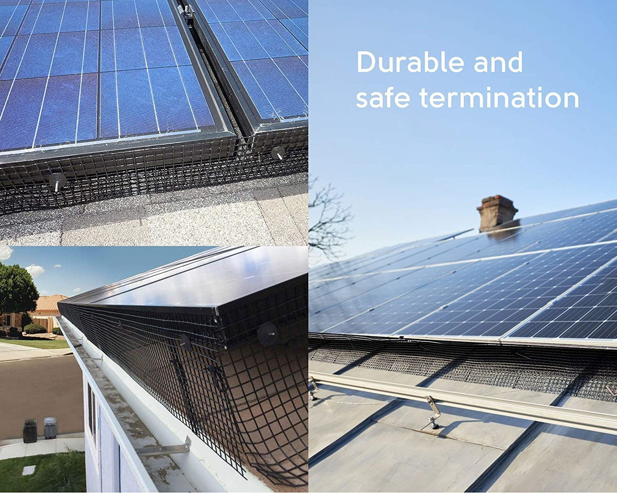 Wolltex 8 Pulgadas X 100 Pies Panel Solar Panel Bird / Prote