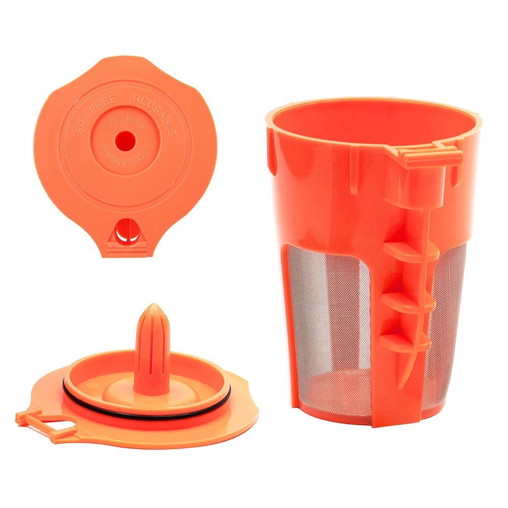 Wotow Paquete De 2 K-copas Garrafa Reutilizable Filtros De C