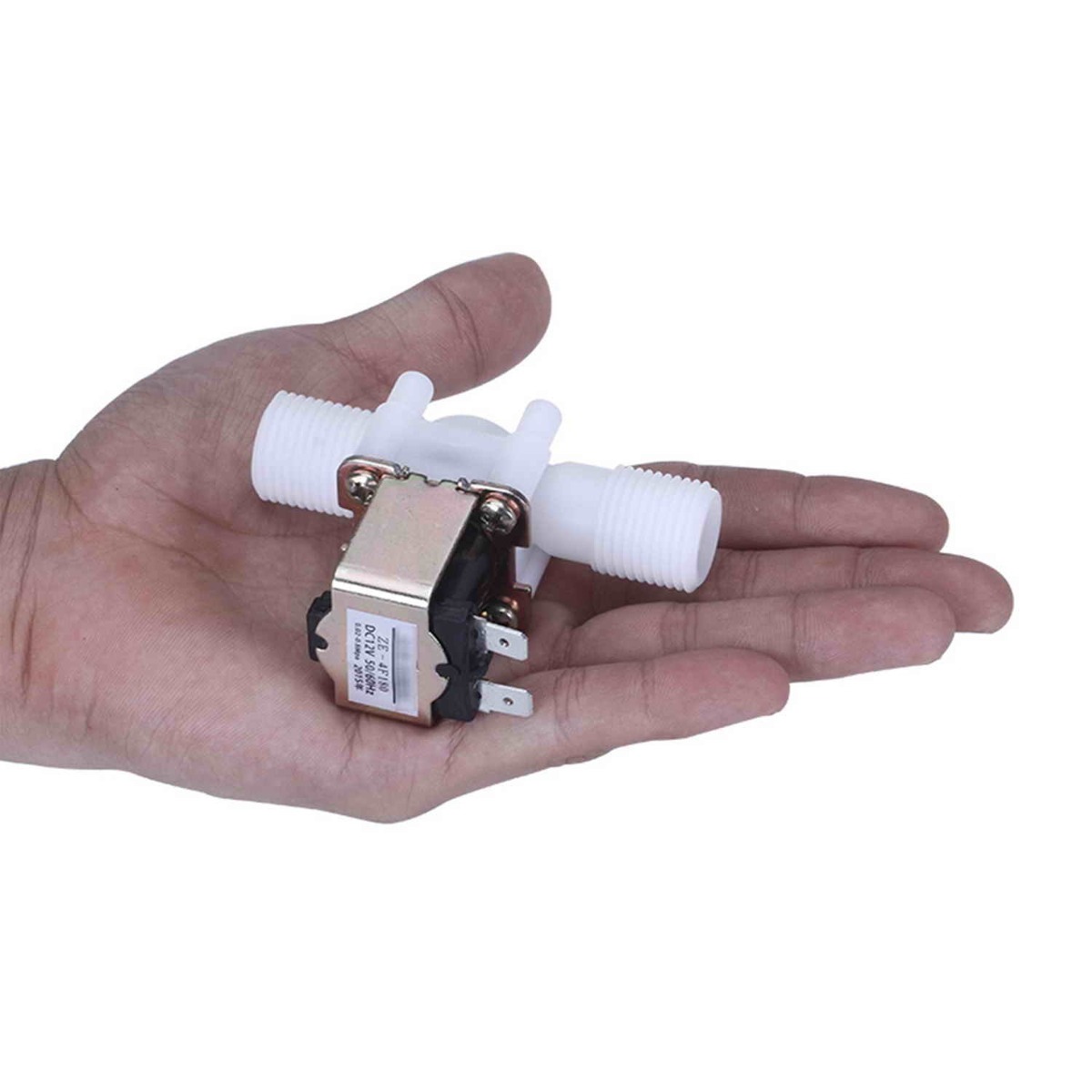 Válvula De Solenoide Eléctrica 12v Dc Magnético N / C De Ent