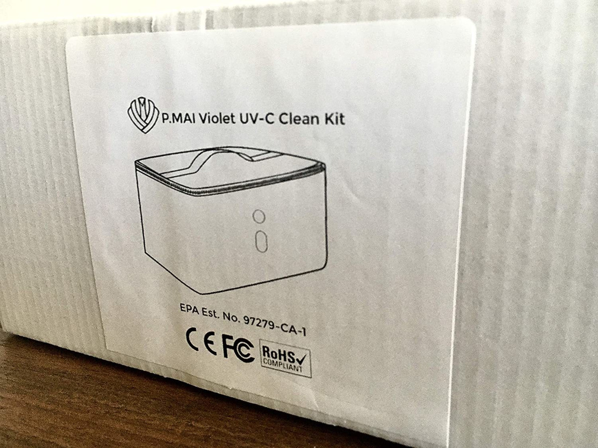 Violeta Uv-c Kit De Limpieza Con Bandeja: Desinfectante Luz