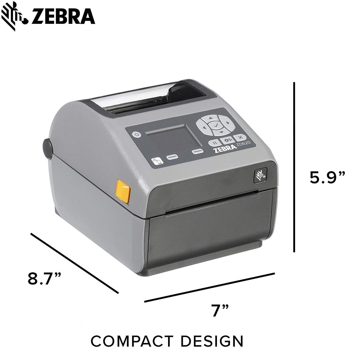 Zebra - Zd620d Impresora Térmica Directa De Escritorio Con P