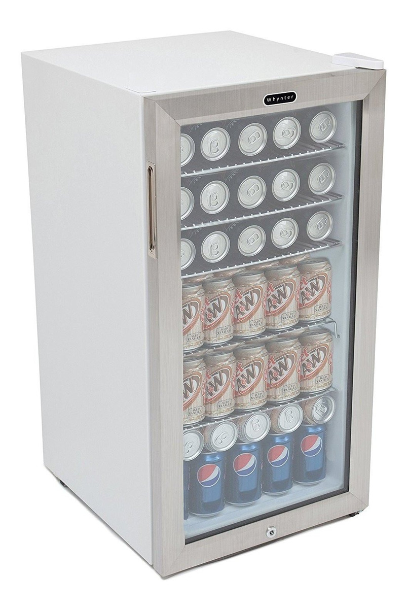 Whynter Br-128ws Lock, 120 Can Capacidad, De Acero Inoxidabl