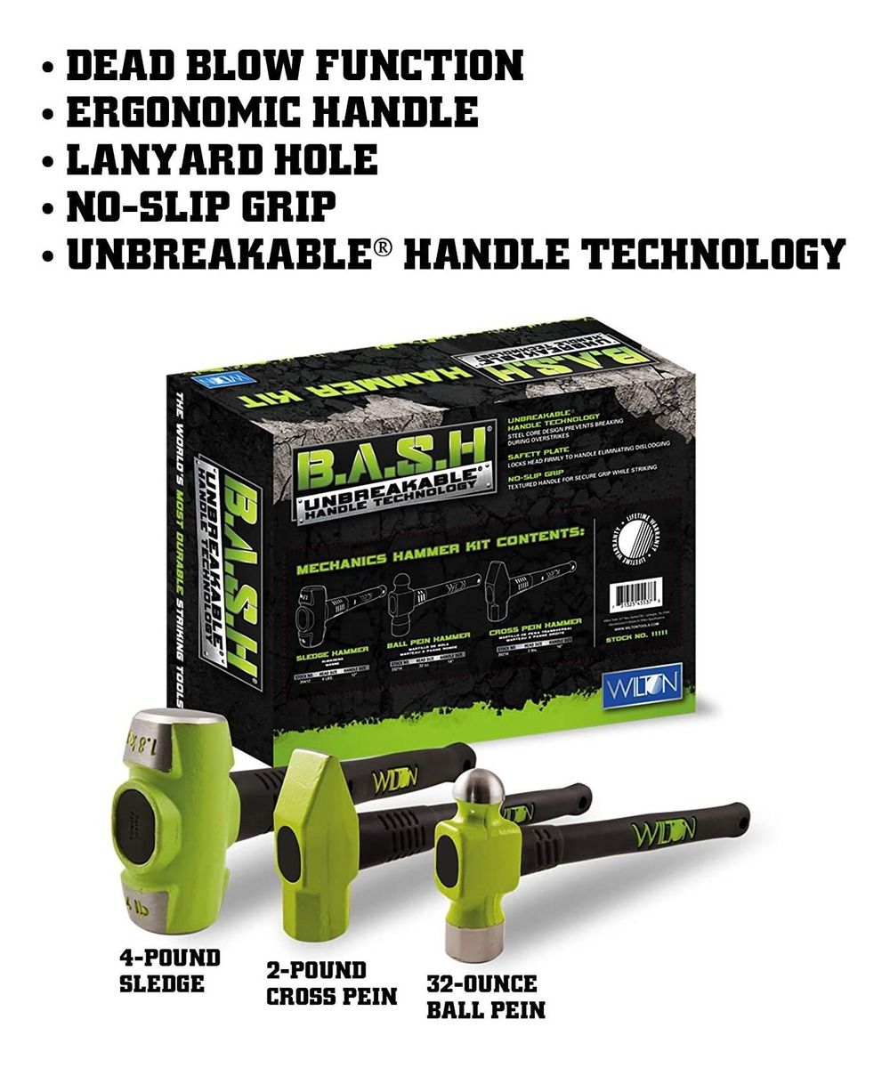 Wilton Herramientas 11111 Mecánica B.a.s.h Hammer Kit