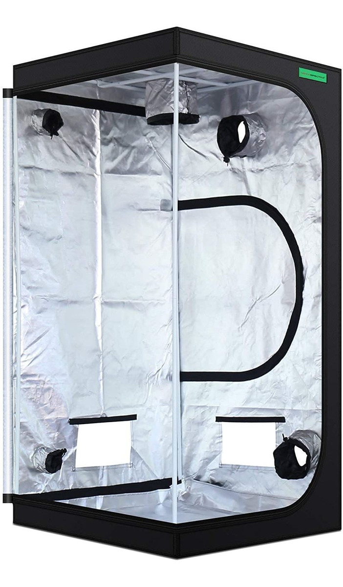 Viparspectra Regulable Xs1500 De Cultivo Con 3x3 Mylar Hid