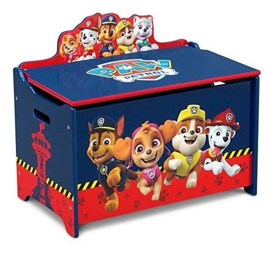 Toy Box Delta Niños Deluxe, Nick Jr. Paw Patrol