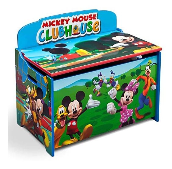 Toy Box Delta Niños Deluxe, Disney Mickey Mouse