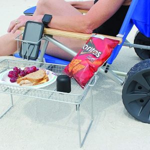 Mac Daddy Beach Silla Con Ruedas Anchas Y Altas, Portátil, P