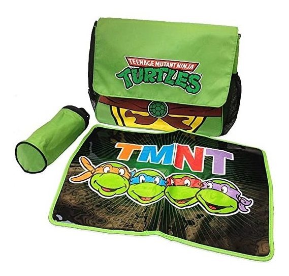 Tmnt Tortugas Ninja Mensajero Bolsa De Pañales Conjunto