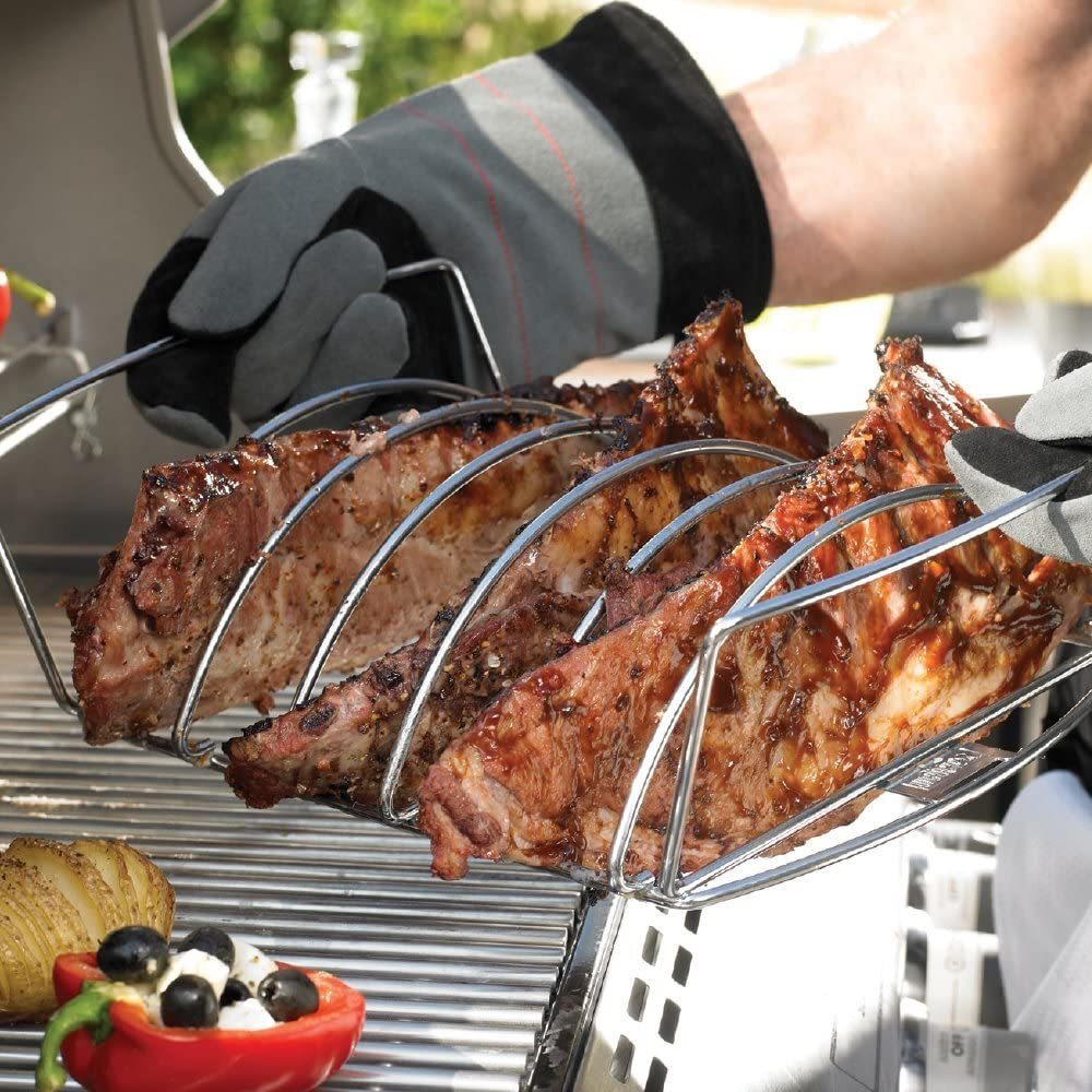 Weber 6469 Costilla Original Y Soporte Asado