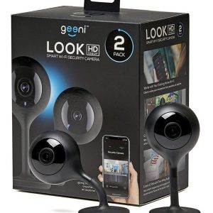 Geeni Mira Sistema De Cámara Hd 1080p Paquete 2 Wi-fi Inteli