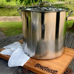 Bayou Classic, Hervidor De Acero Inoxidable, 20 Cuartos