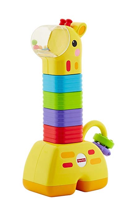Fisher-price Poco Apilador De La Jirafa