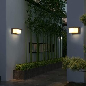 DsLG – Lámpara De Pared Para Exteriores (12 W, Led, Ip65, Re