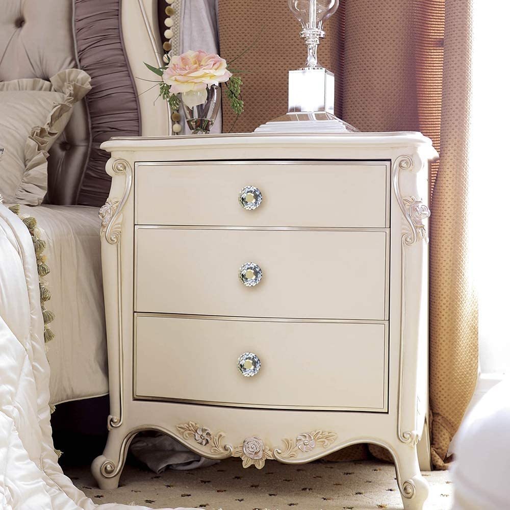 Tomorotec - Tiradores De Cristal Transparente Para Cajón De