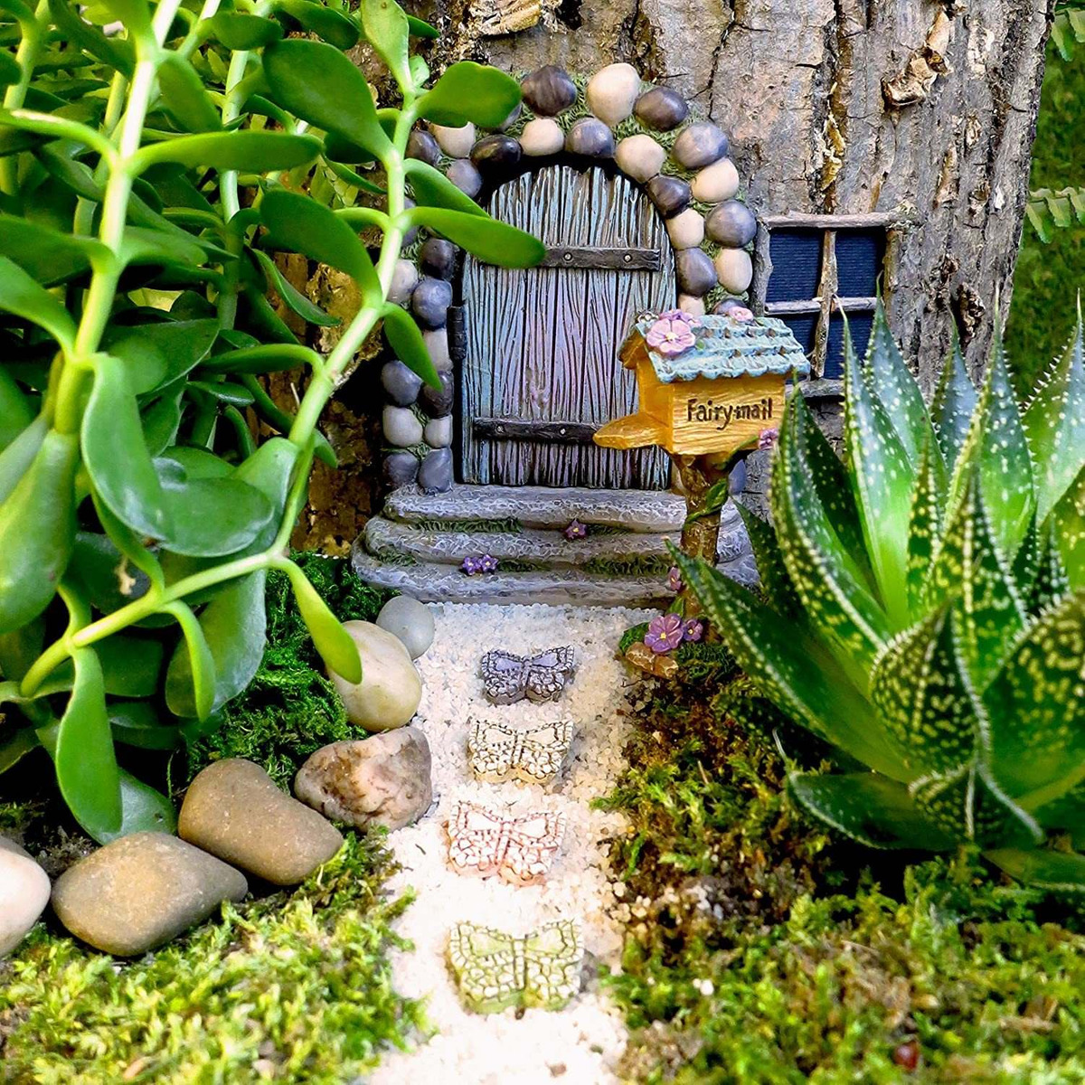 Spritely Jardines De Lujo De 14 Piezas Hada Del Jardín Kit C