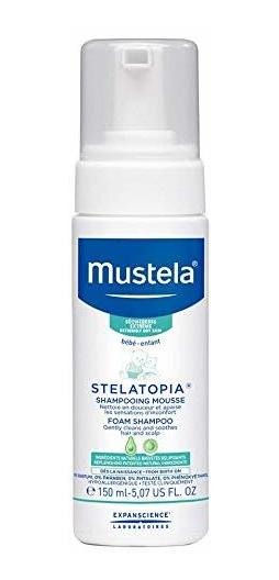 Mustela Stelatopia Espuma De Champú, Champú De Bebé, Para La