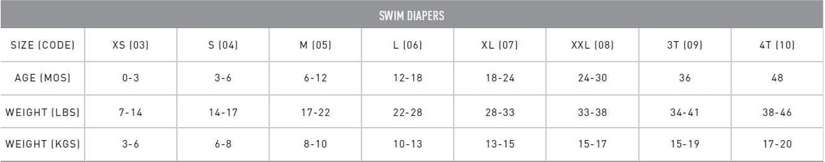 Finis Reutilizable Piscina De La Nadada De Pañales Para Bebé