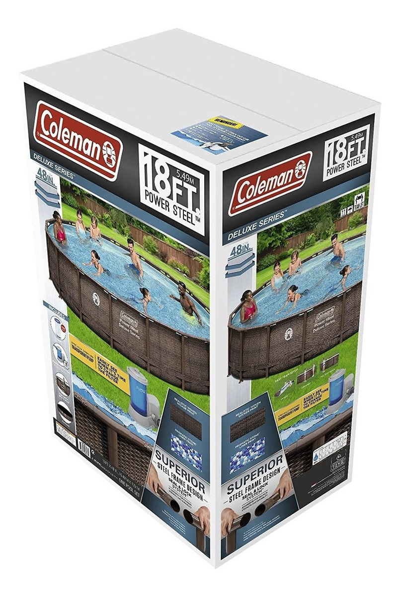 Coleman Power Steel Deluxe Series 18 X 48 Marco De Metal R