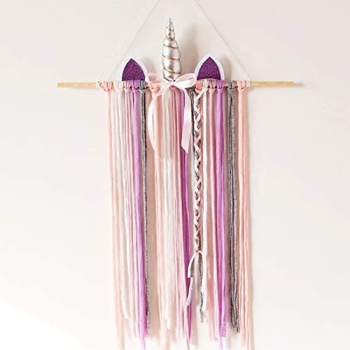 Titular Giga Gud Unicornio Lazo, Lazo Para El Cabello Titula