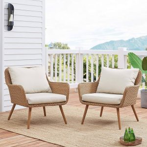 Crosley Furniture Co7185-lb Landon – Sillas De Mimbre Para E