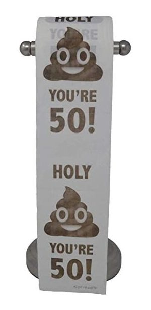 Feliz 50 Cumpleaños Papel Higienico Broma Divertido Regalo D