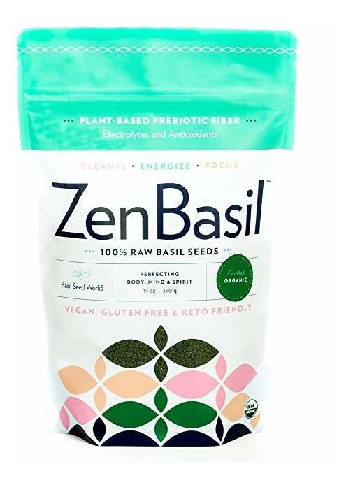 Zen Albahaca - Semillas De Albahaca Comestibles, Usda Organi