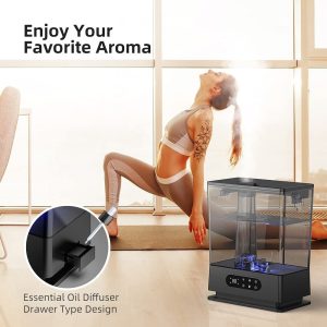 Reemkizz Humidificadores Para Habitación Grande De 6.5 L Hum