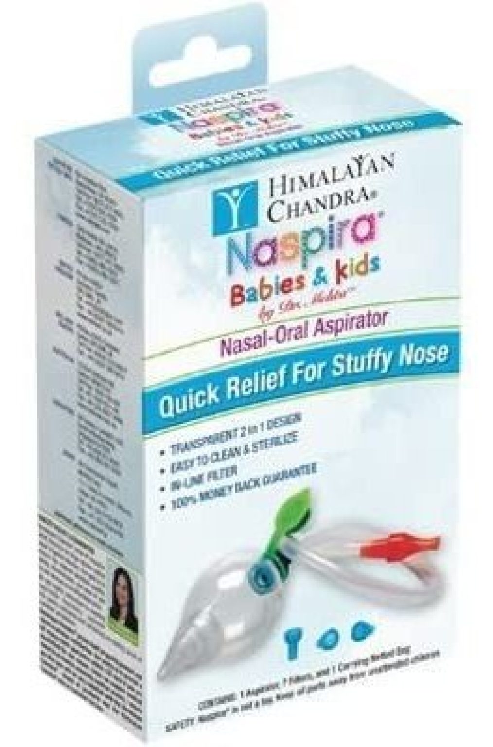 Himalaya Chandra Naspira, Neilmed, Nasal, Oral Aspirador, Be