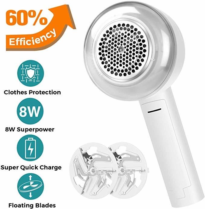 Fansrock Tela Máquina De Afeitar Y Removedor De La Pelusa, R