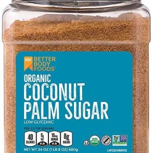 Palma De Coco Orgánico Azúcar, Sin Gluten, No-gmo Edulcorant