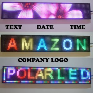Led Wifi Señal Rgb Usb Color De 40 X 8 Con Alta Resoluci