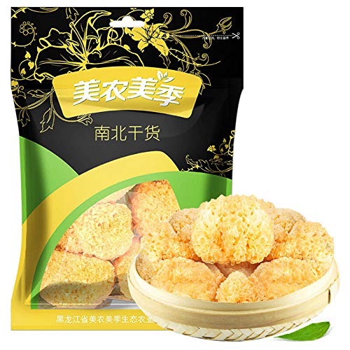 Tomox Driedtremella Setas Secas Nieve Hongo Blanco 250 G De