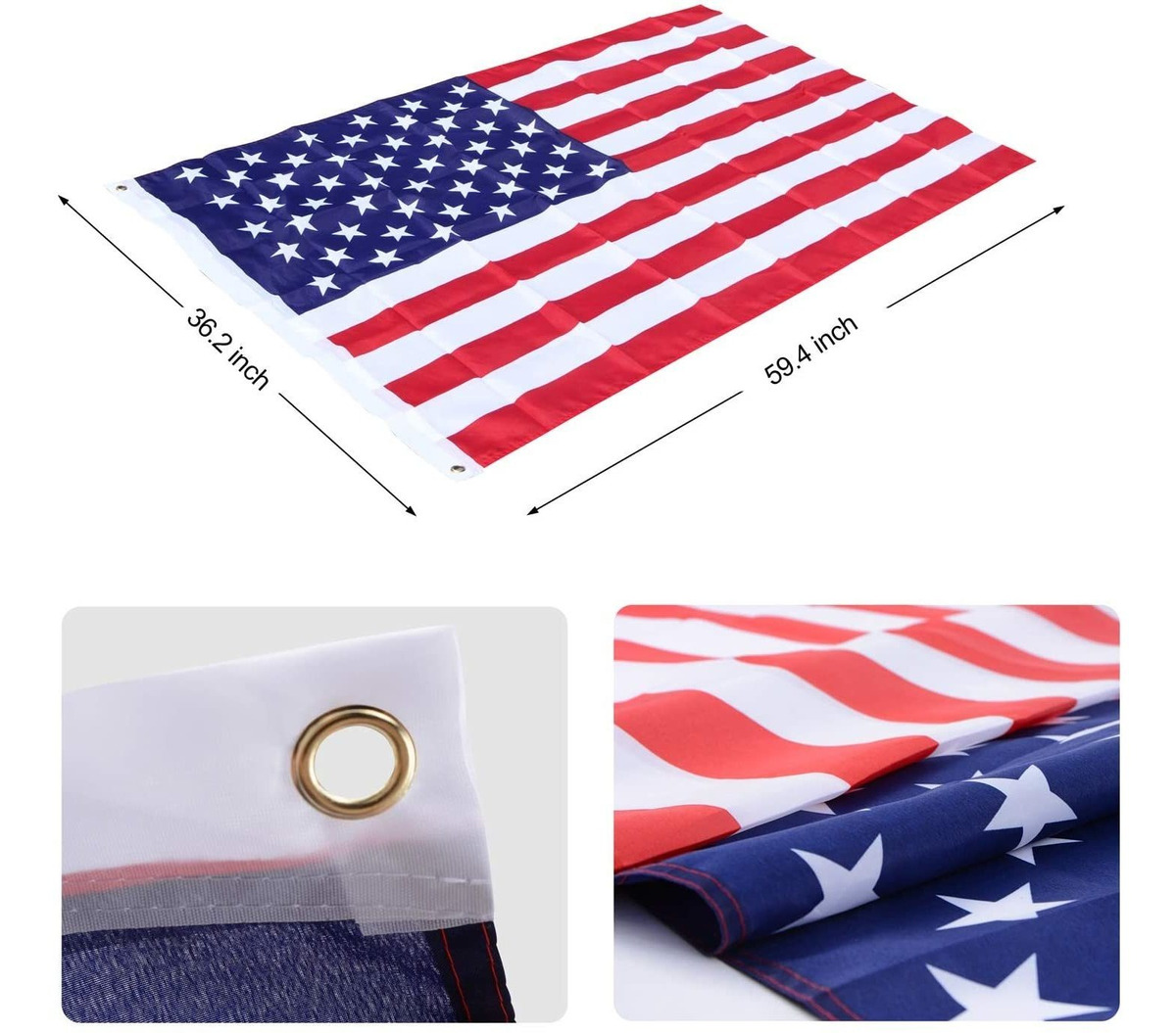 Wevalor Kit Telescópico De Poste De Bandera De Aluminio Resi