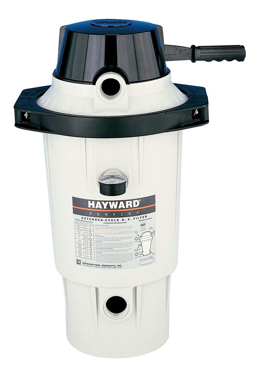 Hayward W3ec40ac Perflex Diatomaceous Earth Pool Filter