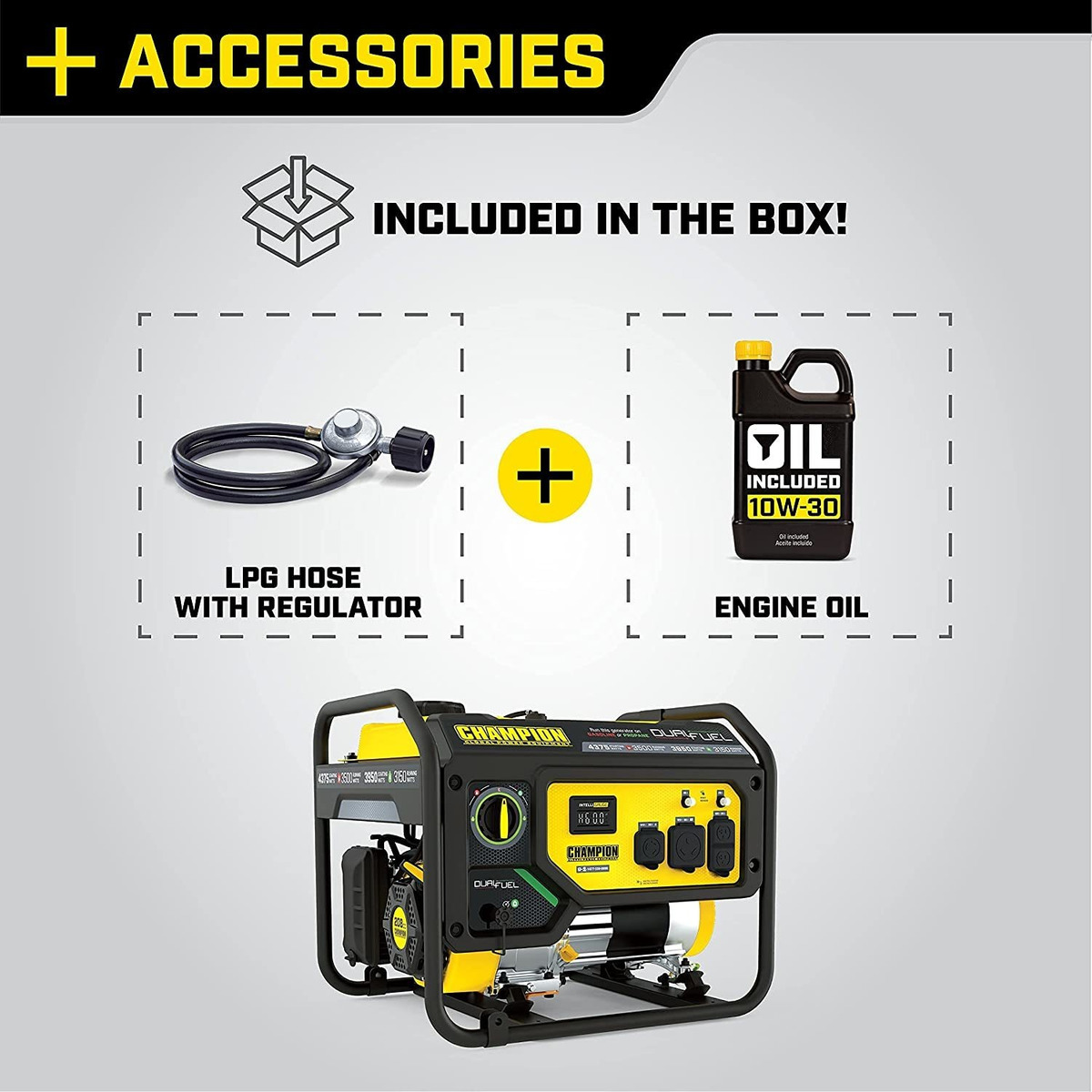 Champion Power Equipment 200965 Generador Portátil De Combus