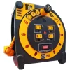 Extension Electrica Retractil Carrete 10 Mts 4 Cont Uso Rudo - Imagen 3