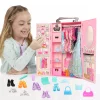 Super Closet Para Barbie Fashion + 69 Vestidos Y Accesorios - Imagen 2