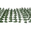 Juguete Soldaditos de Plástico 100 pz - Verde - Imagen 2