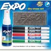 Kit de marcadores para pizarron borrado en seco Expo